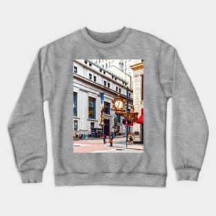 Pittsburgh PA - Corner of Smithfield and Fifth Crewneck Sweatshirt